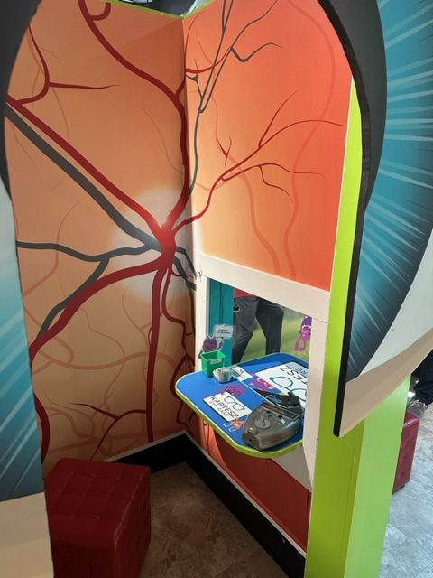 Contact lens and dispensing area at the Rocky Mount office